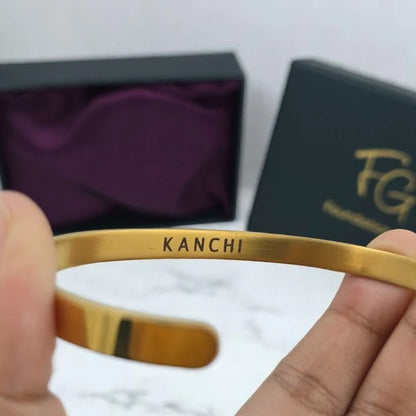 Personalised Classic Bracelet – Custom Name Jewelry Gift for Men & Women