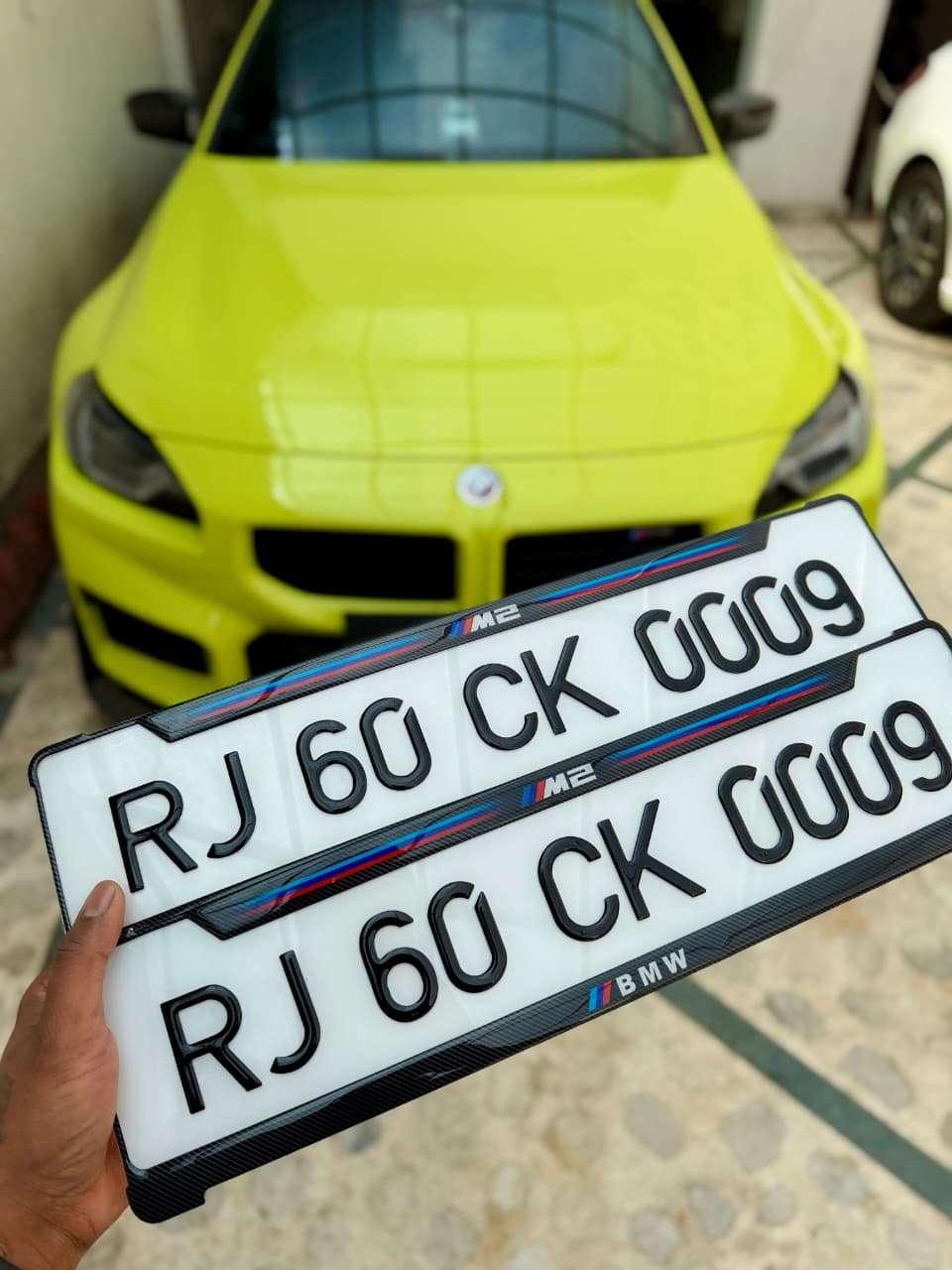 Custom Magnetic Name Plate for Car