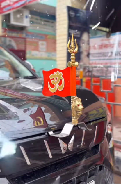 Premium Car Bonnet Flag with Metal Pole – Stylish Decorative Flag for Cars & SUVs