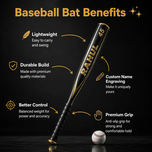 Baseball Bat – Steel & Metal for Self Defence
