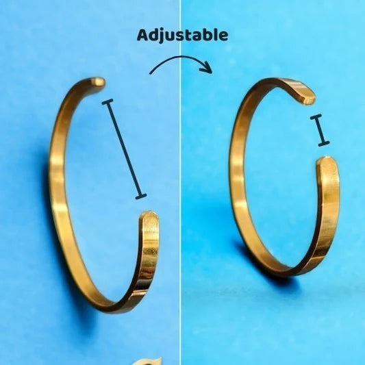 Personalised Classic Bracelet – Custom Name Jewelry Gift for Men & Women