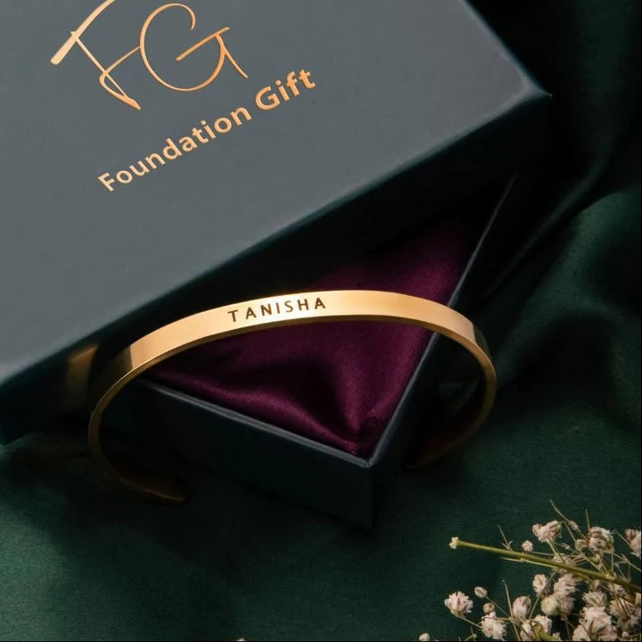 Personalised Classic Bracelet – Custom Name Jewelry Gift for Men & Women